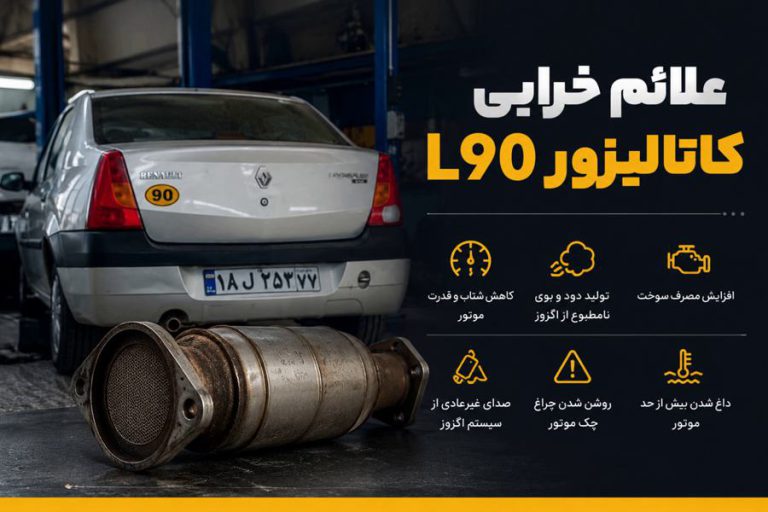 علائم خرابی کاتالیزور ال نود